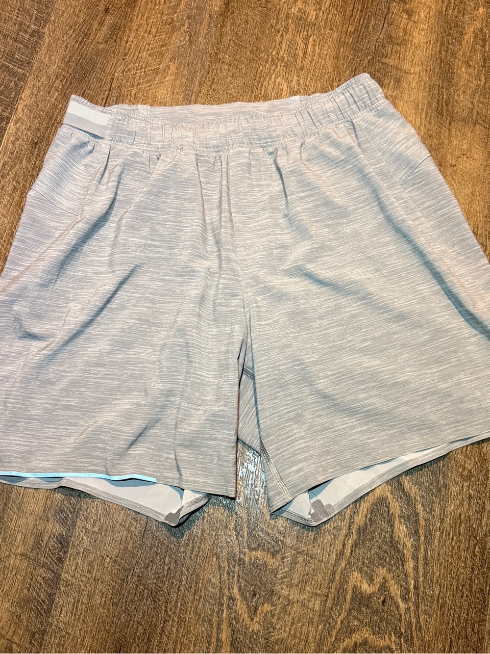 Light Gray Men's Performance Athletic Shorts